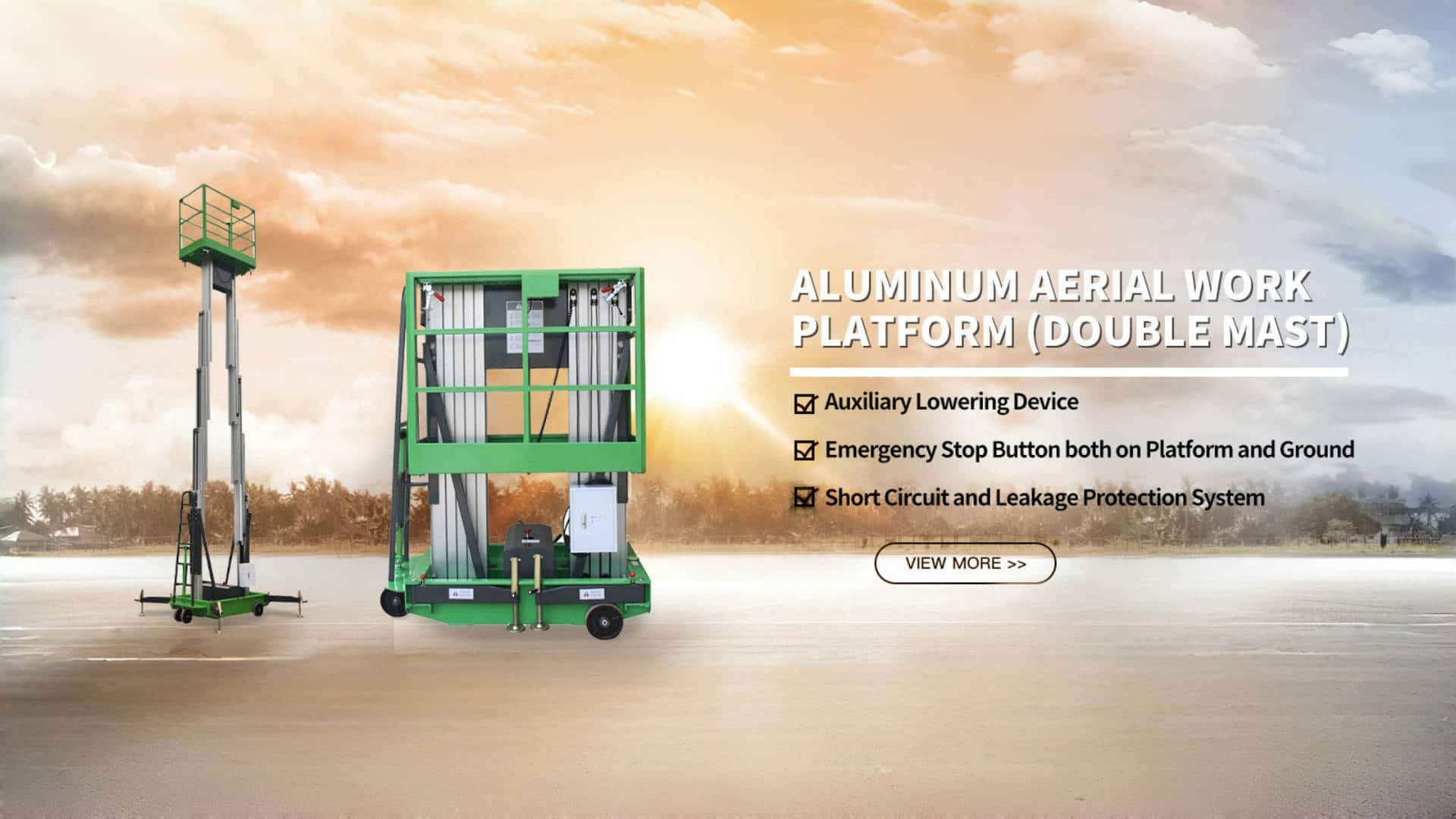 গুণ Hydraulic Lift Platform কারখানা