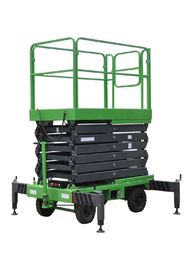 14 Meters Mobile Scissor Lift Hydraulic Man Lift Aerial Work Platform 500Kg Loading Capacity