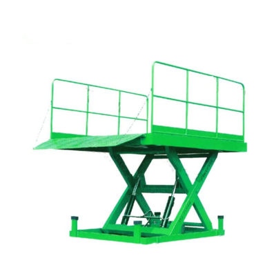 1T Load Hotel Exhibition Hall Elevating Hydraulic Scissor Lifts with Extension Platform