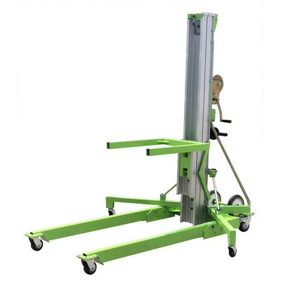 Hydraulic Manual Material Lift for Hotel / Restaurant / Hotel Exhibition Hall