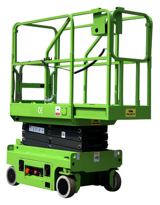 Long Time Mx390s Electric Mini Scissor Lift With Hydraulic Turning Wheels