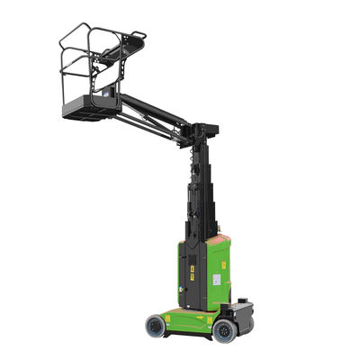 Self-Propelled Mast Lift Platform Compact Efficient for Elevated Work