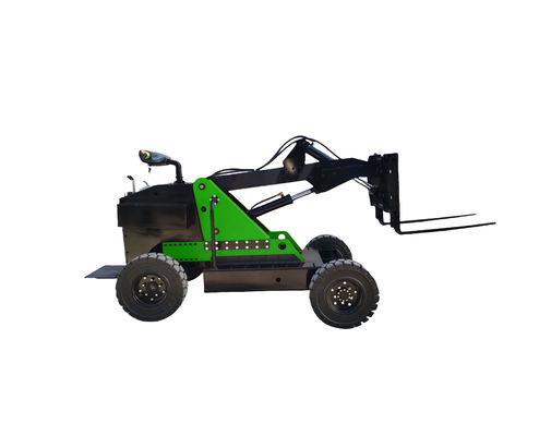 Rough Terrain Handling Machine Portable Fork Lifts 1 Ton Lifting Solution