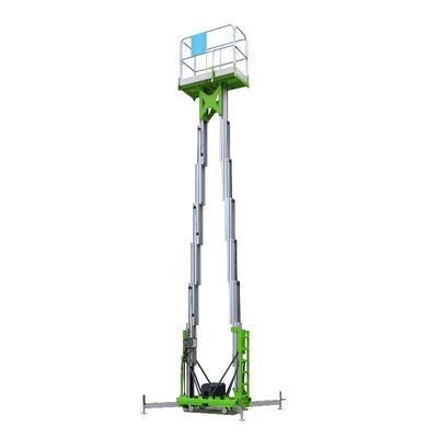 Double Masts Mobile Vertical Lift Aerial Work Platform CHENLIFT