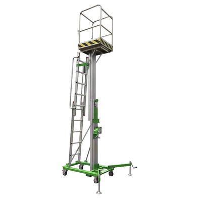 Manual Winch Elevating Lift Elevating Work Platform
