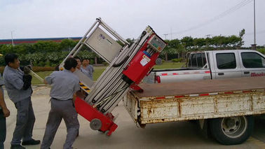 160Kg Portable Aerial Work Platform , Telescopic Boom Lift For Restaurant