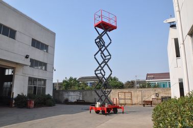 9 Meters Mobile Hydraulic Scissor Lift with 450Kg Loading Capacity