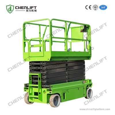 10m Working Height Hydraulic Self Propelled Scissor Lift with Extension Platform