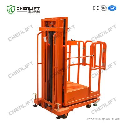 SEP Model 2.7m 3.3m 4m 4.5m Semi  Mobile Order Picker Platform Safe And Reliable