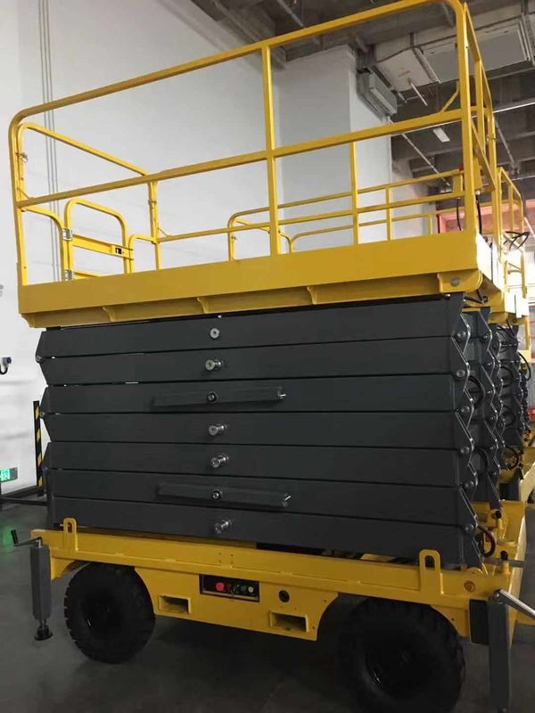 500kg Trailer Hydraulic Mobile Elevating Lift  14m