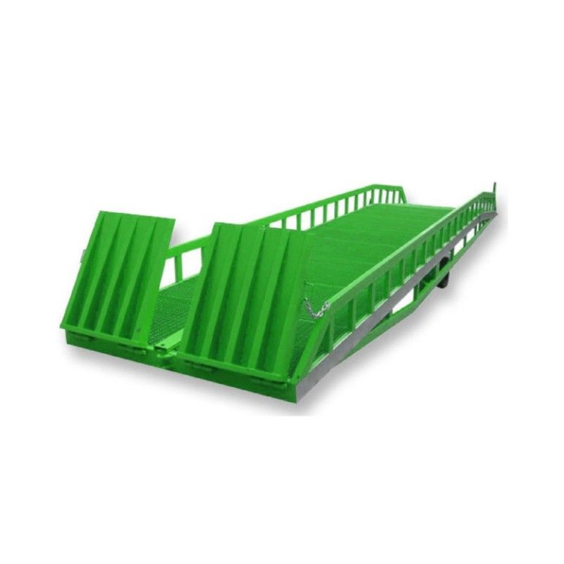 Long Life Hydraulic Portable Loading Dock Ramps For 8 Tons Laoding Capacity