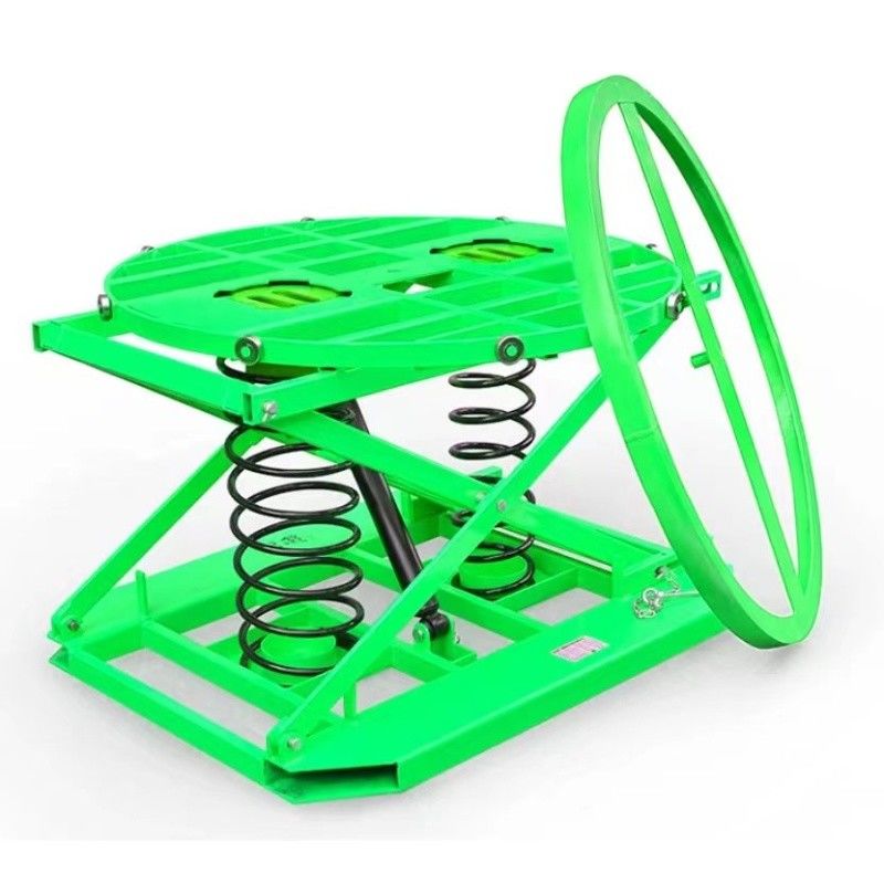 1110mm Palletpal Cargo Lift Table Lever Loader For 2000kg